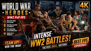 World War Heroes WW2 Shooter Gameplay: Best Weapons, Classes & Squad Strategy screenshot 5
