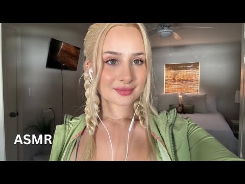 I changed my mind.. ASMR Ramble *hand sounds + visuals*
