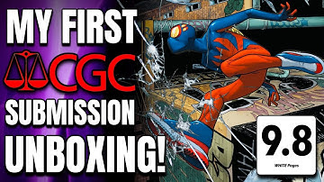 First Ever CGC UNBOXING! Spider-Boy Slab Arrived DAMAGED!!!