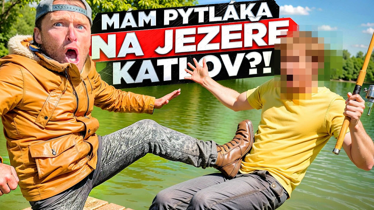 CHYTIL JSEM PYTLÁKA NA SVÉM JEZEŘE?! 😡