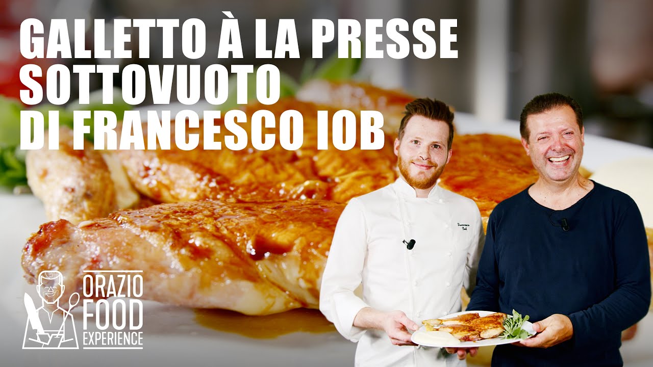 GALLETTO À LA PRESSE A BASSA TEMPERATURA DI FRANCESCO IOB - Tenero e croccante