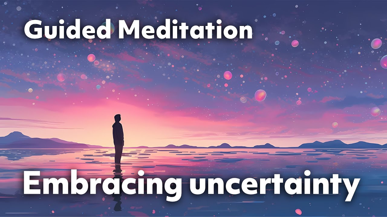 Embracing uncertainty | 5 Minute Guided Meditation - YouTube