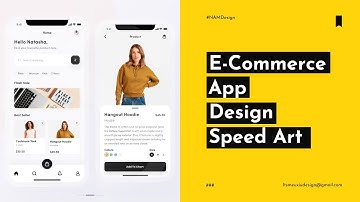 UI Design Template E-Commerce App - UI Speed Design
