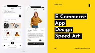 UI Design Template E-Commerce App - UI Speed Design screenshot 5
