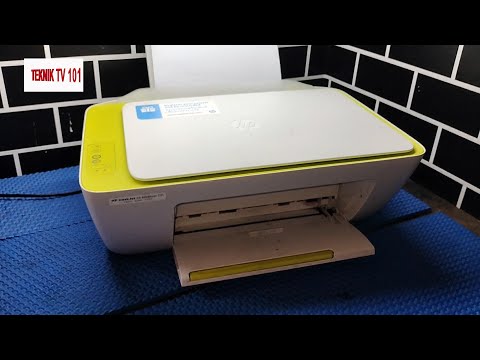 HP Deskjet 2135 paper feed problem and disassembling (ENG SUB)