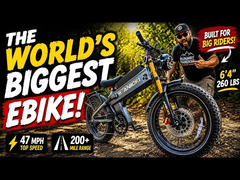 Can This Monster E-Bike REALLY Live Up to the Hype? | ANiiOKi A9