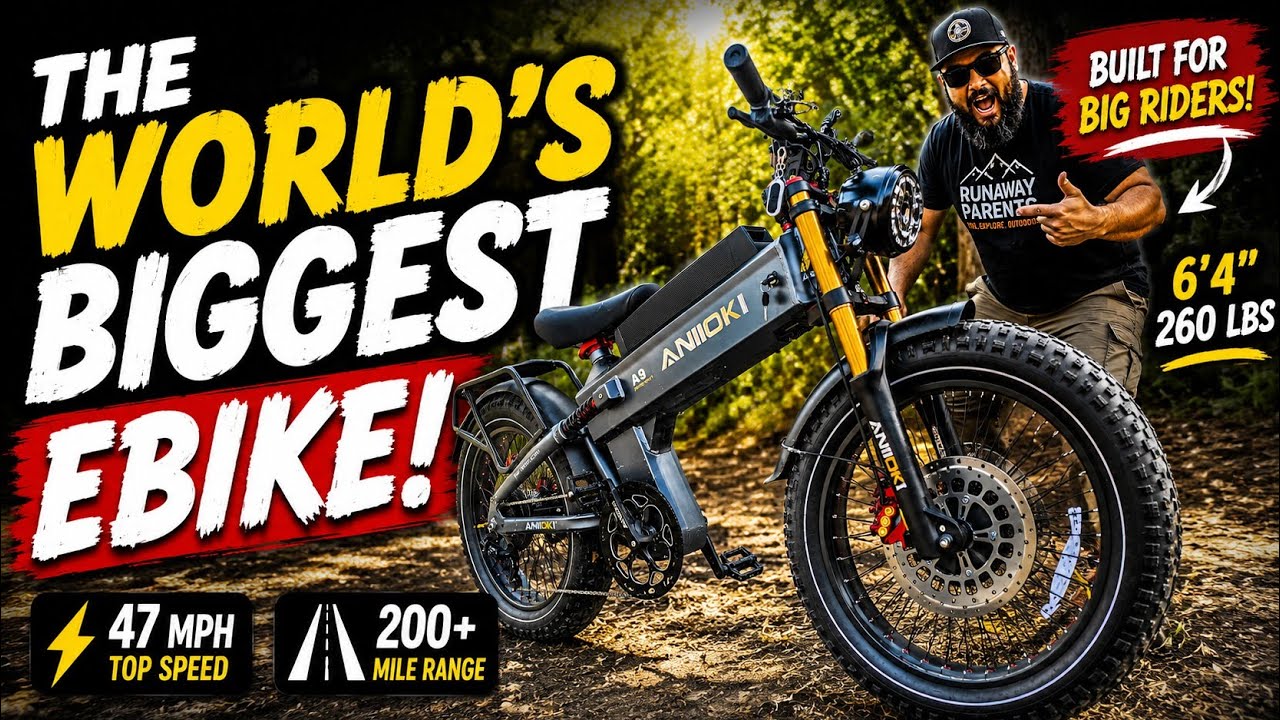 Can This Monster E-Bike REALLY Live Up to the Hype? | ANiiOKi A9