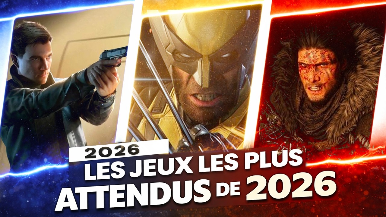 TOP 10 des Jeux les PLUS ATTENDUS de 2026… (Ça va être ÉNORME) 🤩