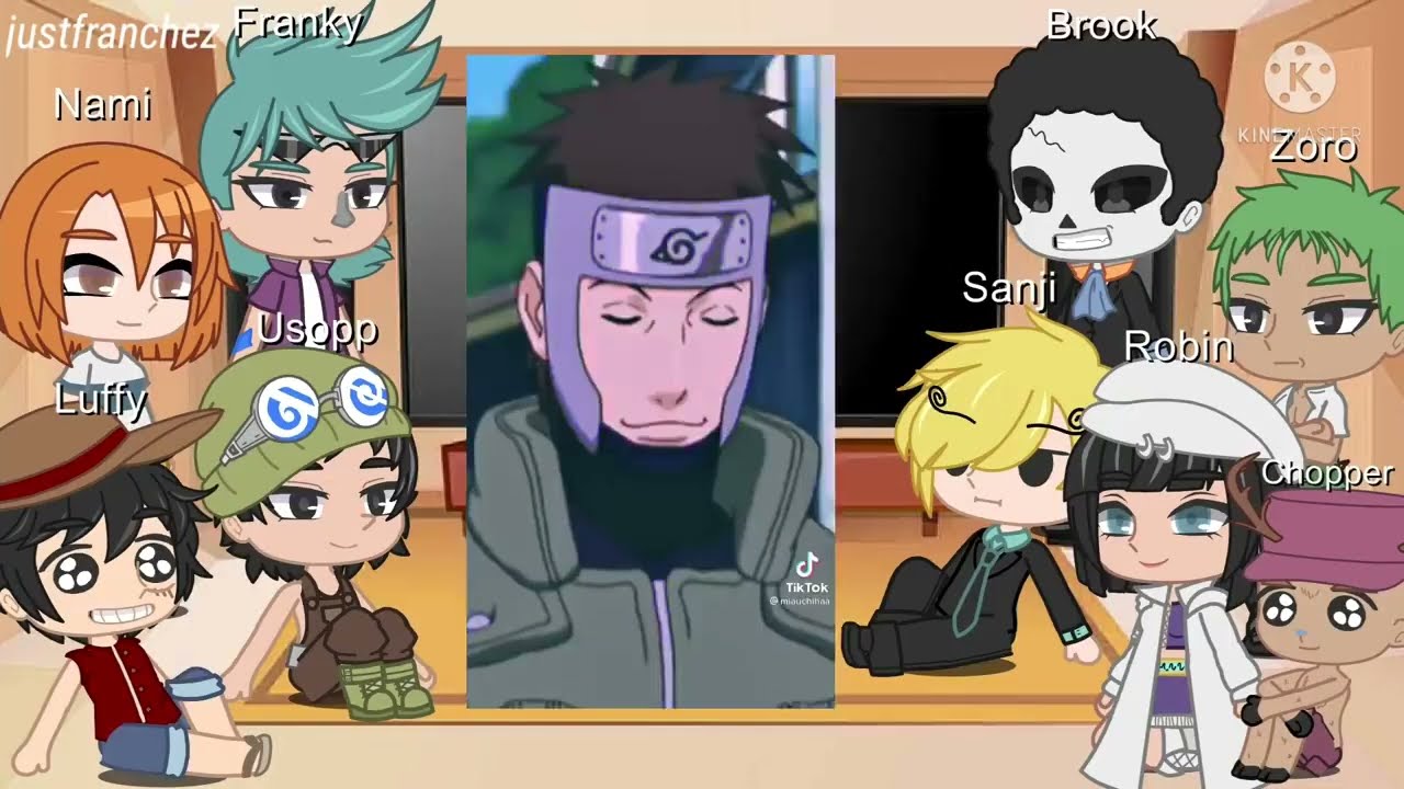 One Piece Straw hats react to Naruto Team 7