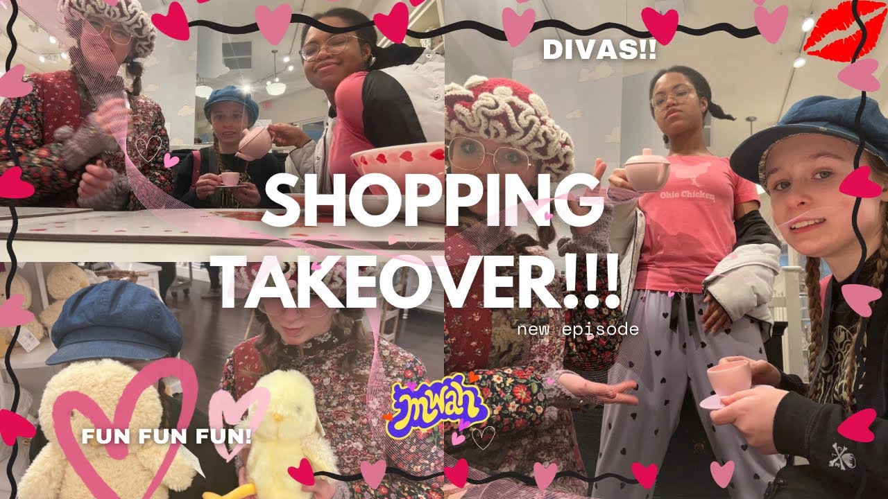Window Shopping Takeover: Watch This Diva Kidnap Her Friends for a Fashion Fun Day!