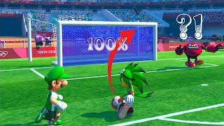 Mario and Sonic at The Olympic Games Tokyo 2020 Football: Can Bowser Jr. Defeat Peach,Silver, Wario?