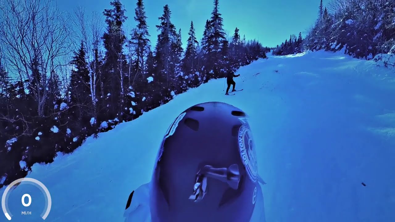 Superquad to Whiffletree via Winter's Way and Gondola Line at Sugarloaf