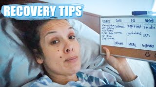 Recovery after Surgery...tips on staying SANE!