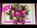 DIY// corona para la puerta// primavera 💐🌷🌸🌺