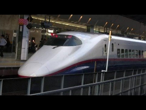 JR東日本新幹線　東京駅待機のE2系