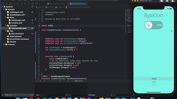 ByteCoin Price Checker App iOS Development