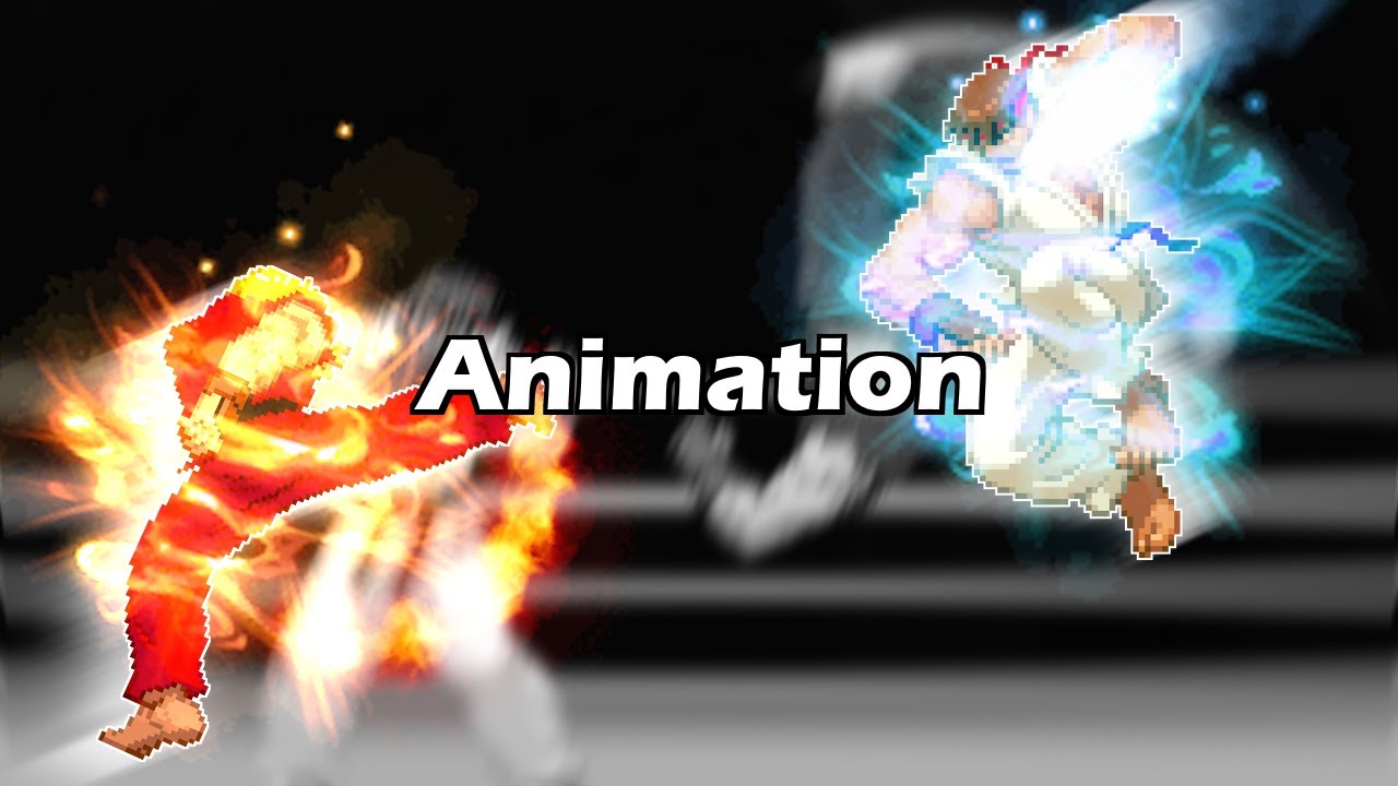Ryu vs Ken [ Animation ] - YouTube