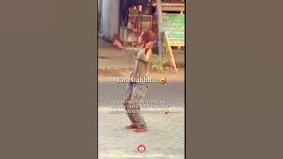 ODGJ joget dangdut Putik Yang Sedang Berbunga