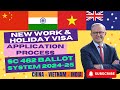 Work and Holiday Visa for Indians - 462 Visa Australia