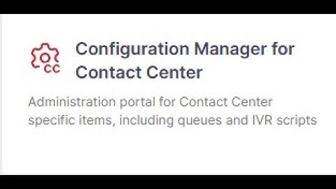 8x8 Configuration Manager crash course