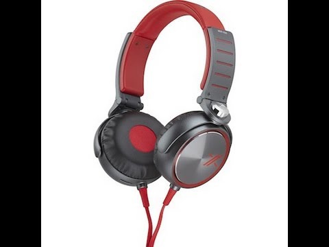 Sony MDR-X05 Headphones Unboxing (Red/Grey)