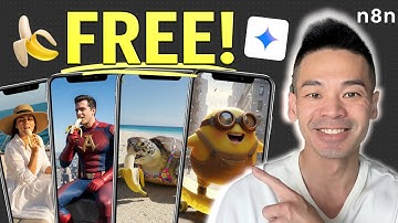 How To Create FREE Image Generation in n8n with Nano Banana (No Code AI)