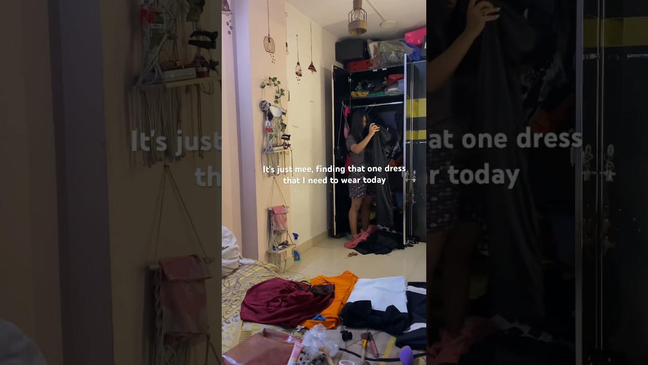 It’s always a mess 😮‍💨👗 