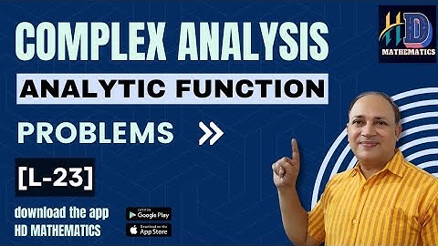 problems in analytic functions complex analysis Bsc jam Msc csir net in hindi by Hd sir