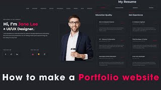 How to Make a Portfolio Website in WordPress 2023 - 2024 | Personal Portfolio Website | Mazrify