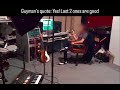 "I Feel It Coming" 2014 Studio Footage