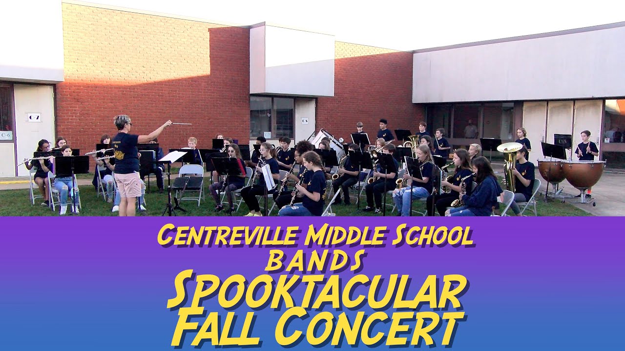 Centreville Middle School Bands Fall Concert 10 2021 YouTube