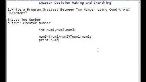 Java Programming Tutorial - Decision Making and Branching(6)