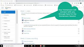 Information BHSA Moodle Student Tutorial News