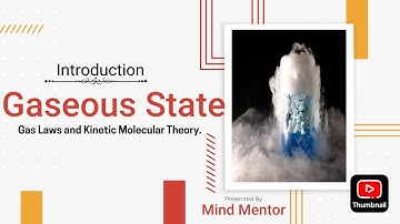 Gaseous State, Gas Laws and Kinetic Molecular Theroy (KMT). || Chemistry || #neet2024 || #neetexam
