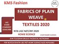 Plainweave textiles kmsfashion ntaugcnet homescience fabrics of plain weave