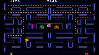 ATARI 5200 Ghost Eyes Hangly Man PLUS VERSION PACMAN PAC MAN HACK CLONE By Pacfan97