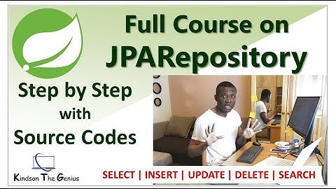 Spring JPARepository Complete Tutorial 2019