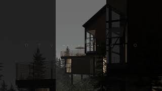 D5 RENDER 2.5.2 | Villa in the forest | model Sketchup #animation #artist #d5render #exteriordesign