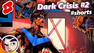 Nightwing Vs Deathstroke in Dark Crisis 2 #shorts | Comicstorian