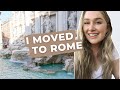 UPDATE 💛 I moved back to Rome, Italy!