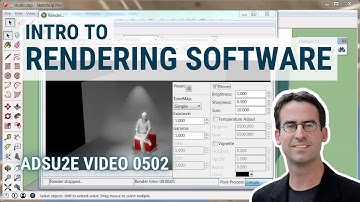 Intro to Rendering Software in SketchUp - with Twilight (ADSU2E Video 0502)