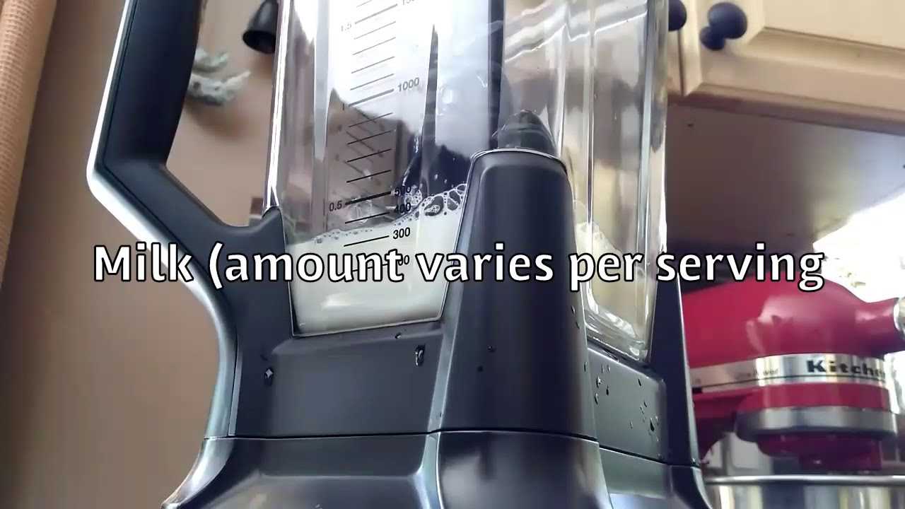 1 Minute Vanilla Frappe (No Ice cream Required!)