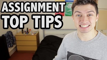 Assignment Top Tips | ihave2feet