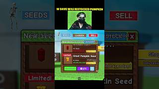 W Dave Was Restocked Great Pumpkin Stock at Admin Abuse Grow a Garden 🎃🔥#roblox #growagarden