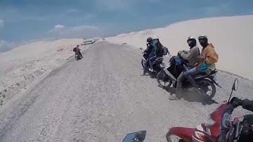 Đường biển đẹp nhất Việt Nam lúc đang thi công -Bàu Trắng