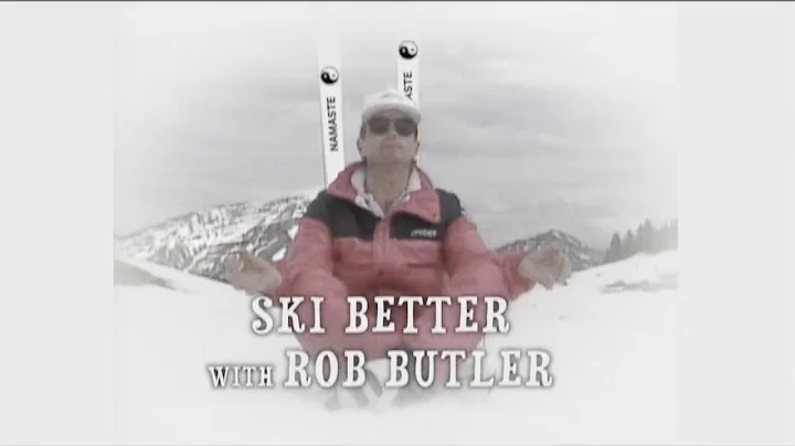 Hee Haw's Charlie Farquharson learns how to ski.