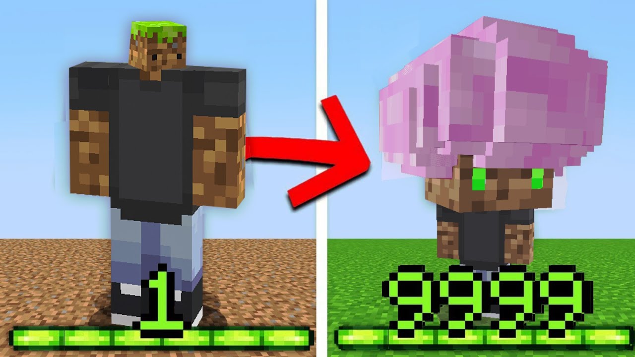 Minecraft ama XP = IQ (BEYİN)