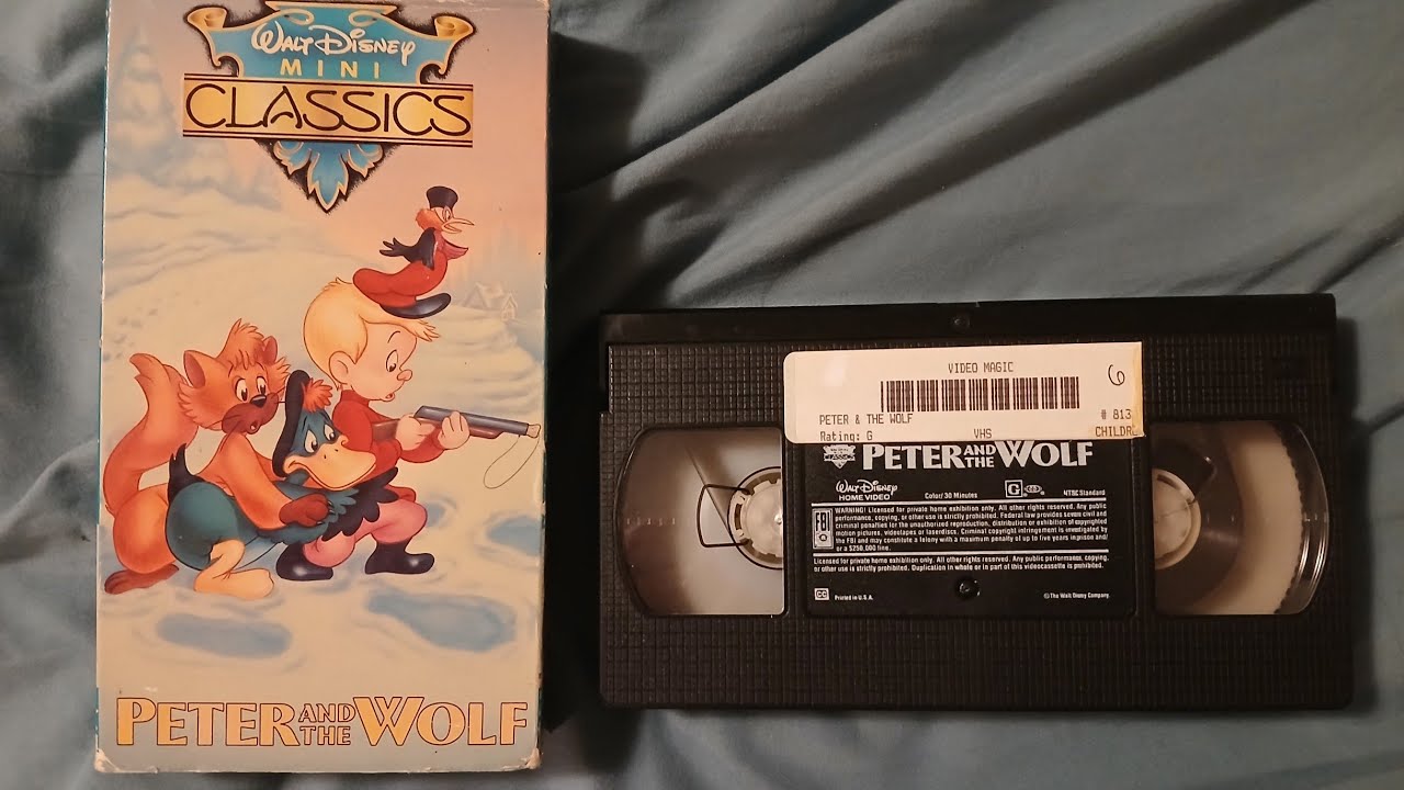 Peter And The Wolf (Full 1991 Walt Disney Home Video VHS) - YouTube