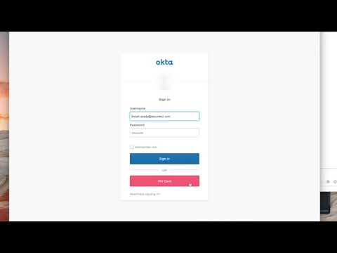 How to Setup Okta PIV Card Login