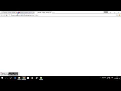 HTML5 CANVAS - PART 1 - DRAW CANVAS